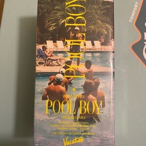Vacation Pool Boy Scented Candle - Blue brand new never been opened
